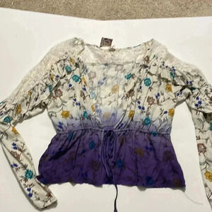 Gimmicks by BKE long sleeve top size medium NWT